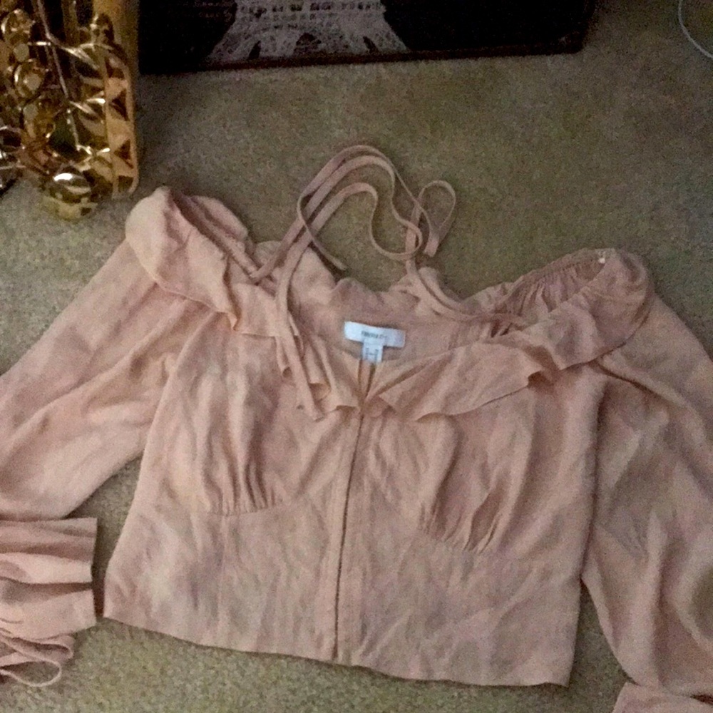 Peasant sexy blouse